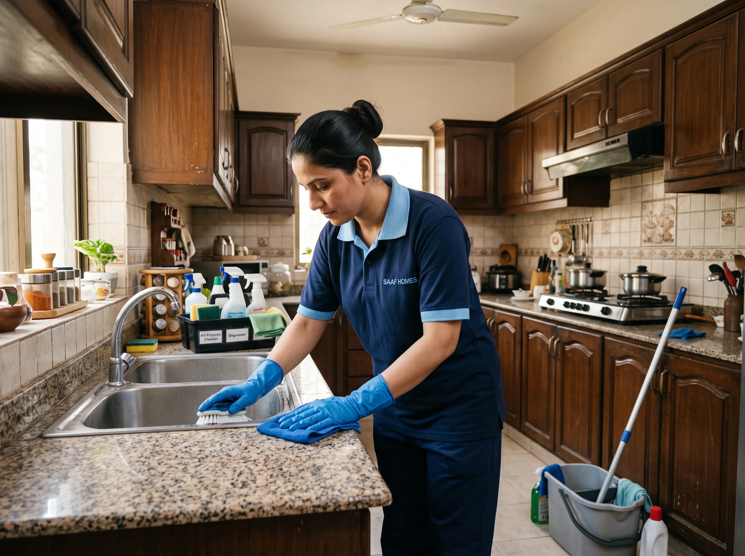 Deep cleaning service for homes and properties